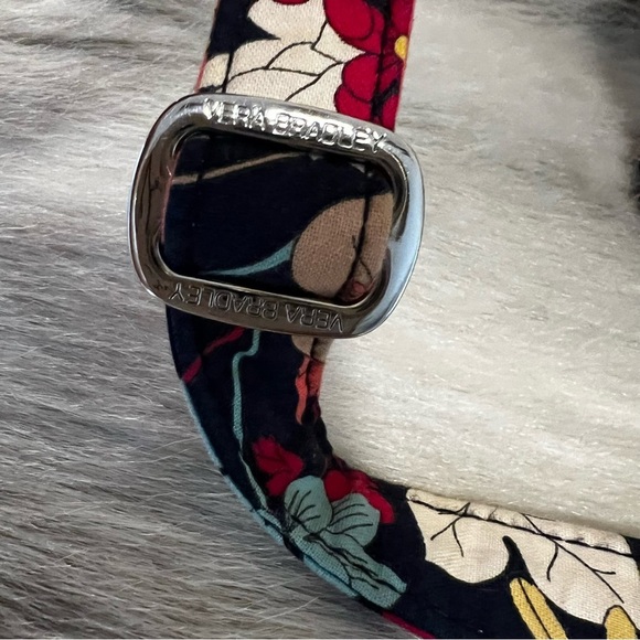 VERA BRADLEY Happy Snail 2011 Quick Draw Crossbody Cinch Bucket Bag Blue Orange - Picture 7 of 13